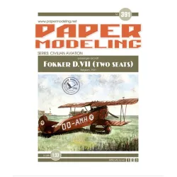 Orel391 1/33 Fokker D Vii Texaco Belgium 1931 Series Civil Aviation