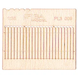 Model Scene Pl3-009 1/35 Wooden Fence Stockade Short Fence Diorama Accessories