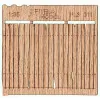 Model Scene Pl3-011 1/35 Wooden Fence Plain Plank Cedar Fence Rustic For Diorama