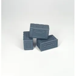 Pimp My Miniatures 16s-064 1/16 Us 50 Cal Ammo Boxes 6 Pcs