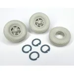 Pimp My Miniatures Afvs35-019 1/35 Sd.kfz 9 Famo Front Wheels With Spare Weighted Type 1