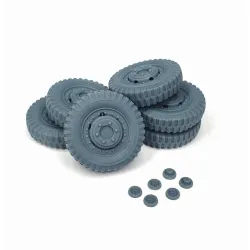 Pimp My Miniatures Afvs35-056 1/35 M8 Greyhound Road Wheels Weighted