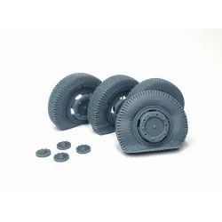 Pimp My Miniatures Afvs35-078 1/35 Sd.kfz 234 Road Wheels Flat Tires Set 4 Pcs Type 1