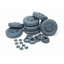 Pimp My Miniatures Afvs35-094 1/35 Sd.kfz 234 Road Wheels Set With Spare Weighted Type 5