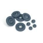 Pimp My Miniatures Afvs35-105 1/35 Vw Kubelwagen Road Wheels Weighted Typ 1