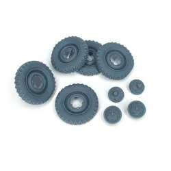 Pimp My Miniatures Afvs35-106 1/35 Kubelwagen Road Wheels Weighted Typ 2