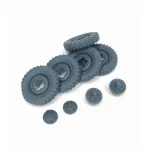 Pimp My Miniatures Afvs35-110 1/35 Vw Schwimmwagen Road Wheels Weighted Typ 2