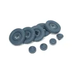 Pimp My Miniatures Afvs35-123 1/35 Vw Typ 82e Kafer Road Wheels Weighted Type 1