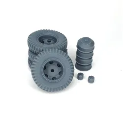 Pimp My Miniatures Afvs35-244 1/35 Wtct-6 Trailer Road Wheels Set Weighted For I Love Kit
