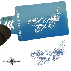 77propeller Prp012 Airbrush Template Airbrush Stencils For Spraying Fine Details