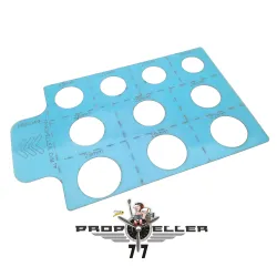 77propeller Prp049 Spray Masking Airbrush Stencil Set 2