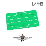 77propeller Prp063 1/48 1/48 Fw 190 Leading Edge Wavelet Template