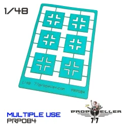 77propeller Prp084 1/48 Luftwaffe Balkenkreuze Late No. 1