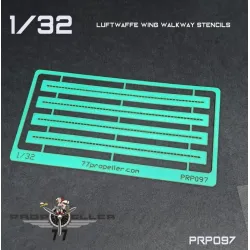 77propeller Prp097 1/32 Luftwaffe Wing Walkway Stencils