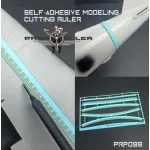 77propeller Prp099 Self-adhesive Modeling Cutting Ruler
