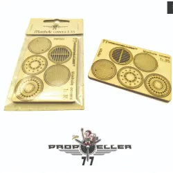 77propeller Prp501 1/35 Manholes Covers 1 Manholes For Diorama