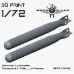 77propeller Prp7042 1/72 German Luftwaffe Torpedo Lt-f5b 2 Pieces