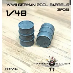 77propeller Prp716 1/48 Wwii German 200l Barrels 2pcs