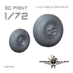 77propeller Prp753 1/72 L-410 Wheels Fo Kpm Kit Resin Kit