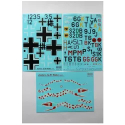 Print Scale 32-020 - 1/32 Junkers Ju-87 Part 1 The Complete Set 2 Leaf Wet Decal