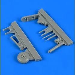 Quickboost 32185 1/32 Fw 190f-8 Tail Wheel Assembly Accessories For Aircraft