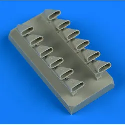 Quickboost 32192 1/32 Spitfire Mk Ix Exhaust Fishtail Accessories For Aircraft