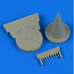 Quickboost 32220 1/32 Mig-21 Fod Covers For Trumpeter Accessories Kit