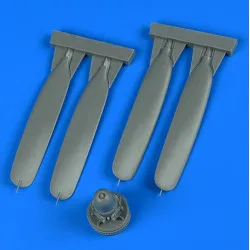 Quickboost 32243 1/32 P-47 Thunderbolt Propeller Hamilton Standart For Trumpeter