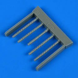 Quickboost 32250 1/32 P-38j/L Lightning Gun Barrels Var A For Trumpeter