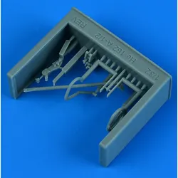 Quickboost 32368 1/32 He 162a-1/2 Cockpit Upgrades For Revell/Hobby 2000