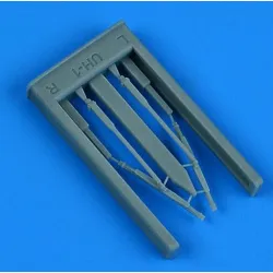 Quickboost 35007 1/35 Uh-1b Huey Wipers For Trumpeter