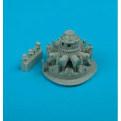 Quickboost 48045 1/48 F4u-4b Corsair Engine For Academy Accessories For Aircraft