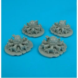 Quickboost 48048 1/48 B-24 Liberator Engines For Revell Or Monogram Accessories