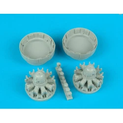 Quickboost 48062 1/48 A-26b/C Engines For Revell Or Monogram Accessories Kit