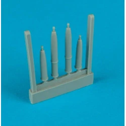Quickboost 48064 1/48 Spitfire F Mk. 22 Cannon Barels For Airfix Accessories Kit