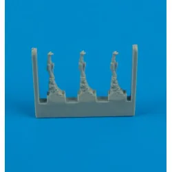 Quickboost 48108 1/48 Bf 109g Control Lever Accessories For Aircraft