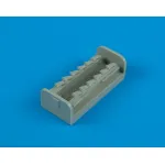 Quickboost 48110 1/48 Bf 109f Exhaust For Hasegawa Accessories For Aircraft