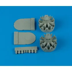 Quickboost 48142 1/48 F7f Tigercat Engines For Italeri Accessories For Aircraft