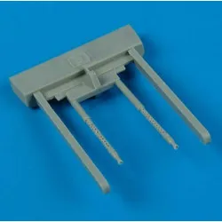 Quickboost 48201 1/48 Bf 109f Gun Barrels For Hasegawa Accessories Kit