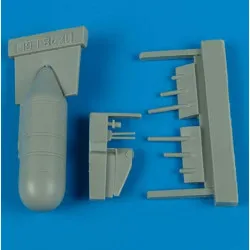 Quickboost 48215 1/48 F6f-3e Hellcat Conversion Set For Eduard Accessories Kit