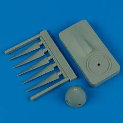 Quickboost 48253 1/48 Spitfire Mk Xiv Propeller W/Toll For Airfix Accessories