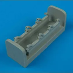 Quickboost 48273 1/48 Yak 9 Exhaust For Icm Accessories For Aircraft