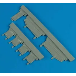 Quickboost 48365 1/48 Ta 154 Undercarriage Covers For Dragon Revell Accessories