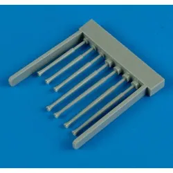 Quickboost 48382 1/48 J1n1 Gekko Gun Barrels For Tamiya Accessories For Aircraft