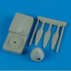 Quickboost 48402 1/48 Junkers Ju 87b/R Stuka Propeller W/Tool For Italeri
