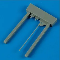 Quickboost 48413 1/48 Lavochkin La-5 Gun Barrels And Pitot Tube For Zvezda