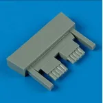 Quickboost 48424 1/48 F8f-1 Bearcat Exhaust For Hobby Boss Accessories Kit