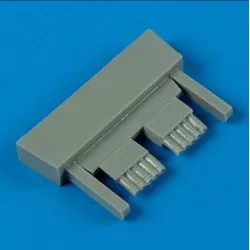 Quickboost 48424 1/48 F8f-1 Bearcat Exhaust For Hobby Boss Accessories Kit