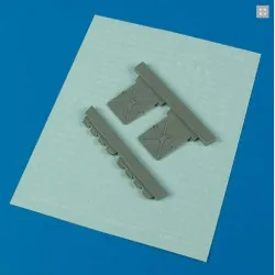 Quickboost 48434 1/48 F-14 Tomcat Air Intake Covers For Hasegawa Accessories Kit