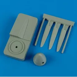 Quickboost 48446 1/48 Hawker Hurricane Mk.i Rotol Propeller W/Tool For Italeri